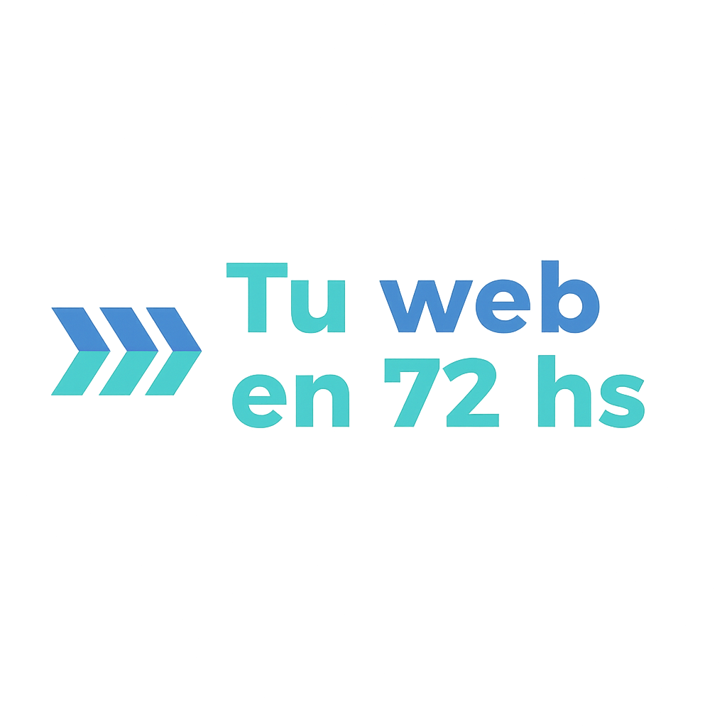 Logo TuWebEn72hs.com - Diseño web rápido